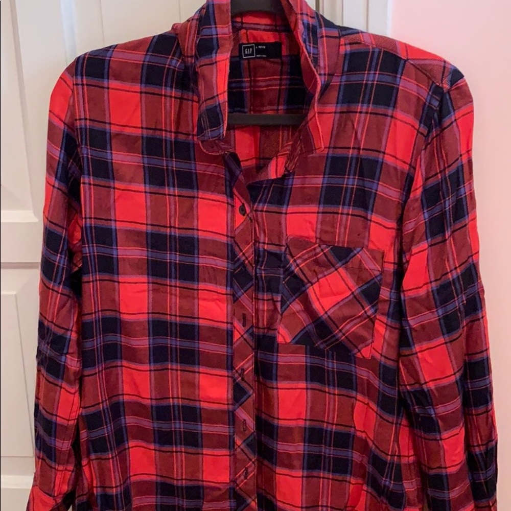 Gap LP flannel shirt. NWOT.